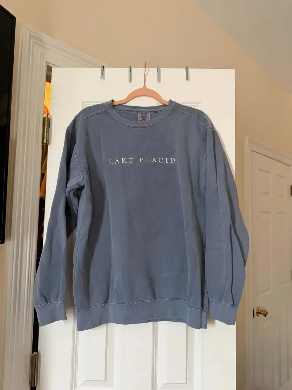 Comfort Colors Lake Placid Embroidered Crewneck Sweatshirt - Picture 1 of 5
